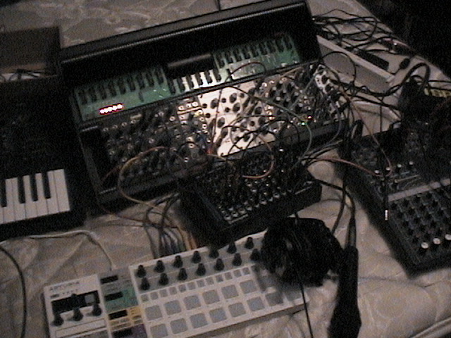 my modular synth, as of early december 2024